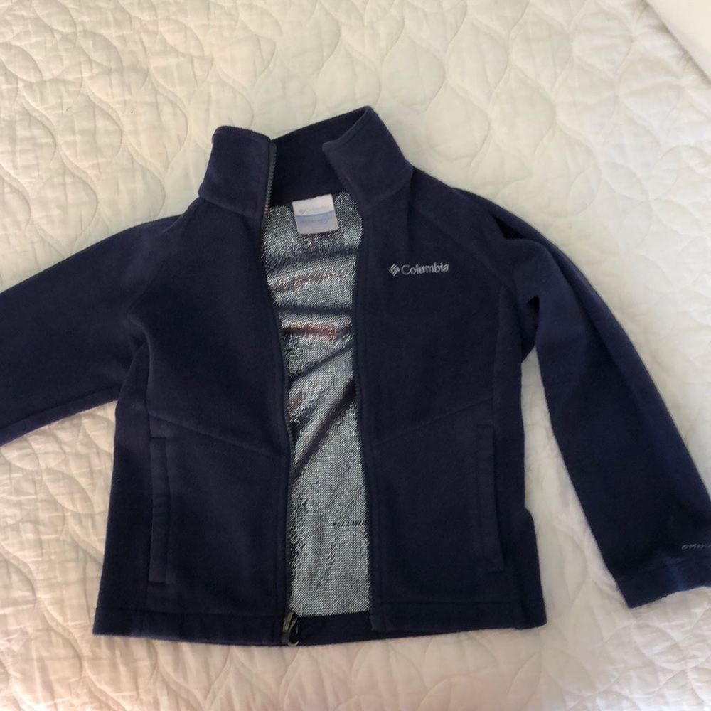 Fleece Columbia jacket boys